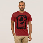 T-shirt Main bandée (Devant entier)