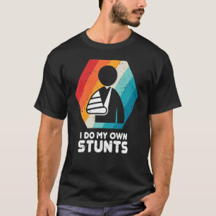 T-shirt Main cassée Je Fais Mes Propres Têtes Se Bien Bien