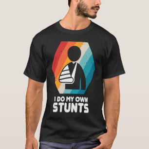 T-shirt Main cassée Je Fais Mes Propres Têtes Se Bien Bien