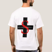 T-shirt main dans la chaise (Dos)