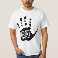 Main de Joseph Kony d'arrêt de Kony 2012