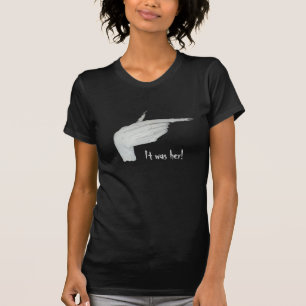 T-shirt main démoniaque effrayant