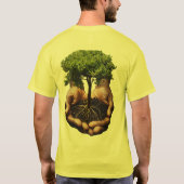 T-shirt main et arbre de vie (Dos)