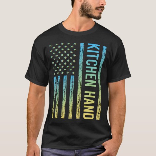 T-shirt Main jaune de cuisine (Devant)