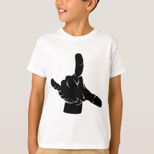T-shirt Main métallique chez les gamins de chandail de con