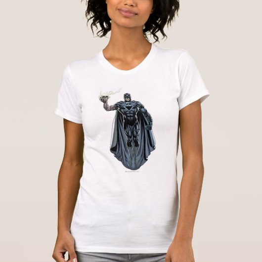 T-shirt Main noire avec crâne 2 (Devant)