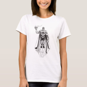 T-shirt Main noire avec crâne 3