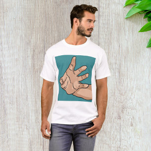 T-shirt Main tendue en perspective