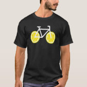 T-shirt Main thing bicycle with lemon wheels sarcasm 1 (Devant)