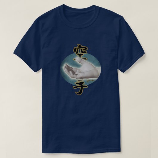 T-shirt main vide Karate (Design devant)