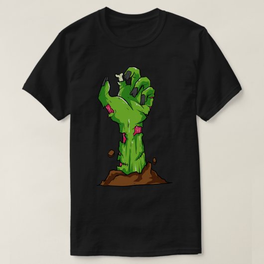 T-shirt Main Zombie (Design devant)