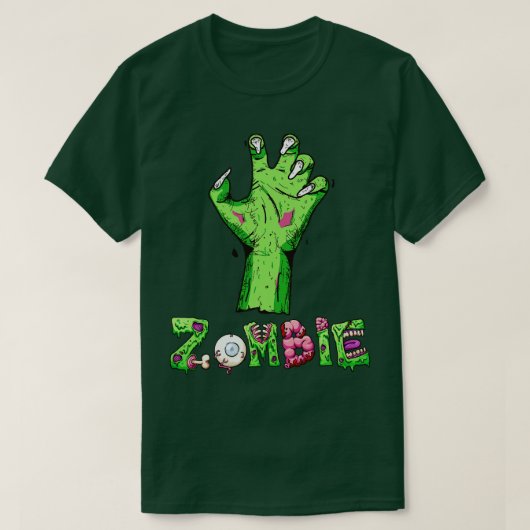 T-shirt Main Zombie 2 (Design devant)