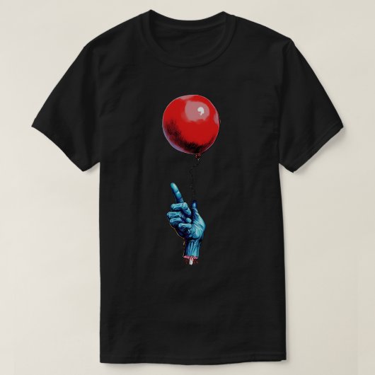 T-shirt Main Zombie Balloon (Design devant)