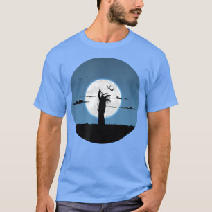 T-shirt Main Zombie Morte Du Cimetière Halloween 1690