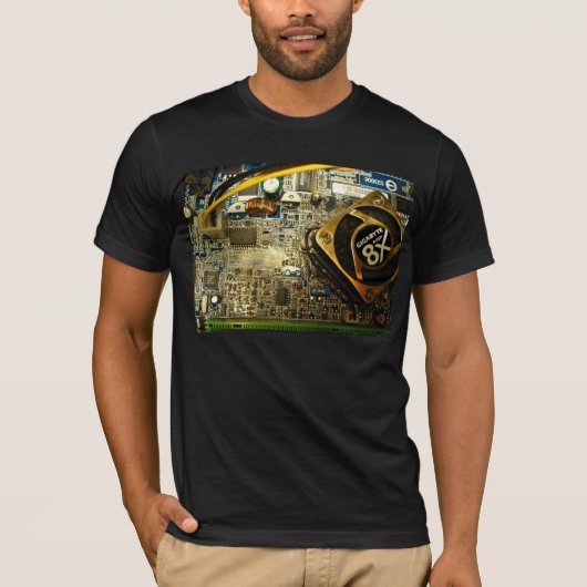 T-shirt Mainboard d'ordinateur (Devant)