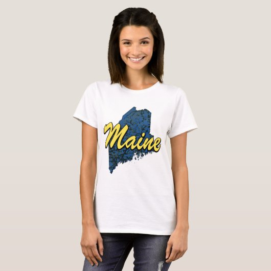 T-shirt Maine (Devant entier)