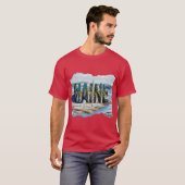 T-shirt MAINE 24 19 Oversized (Devant entier)