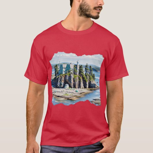 T-shirt MAINE 24 19 Surdimensionné (Devant)