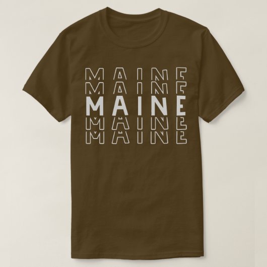 T-shirt maine 5 (Design devant)