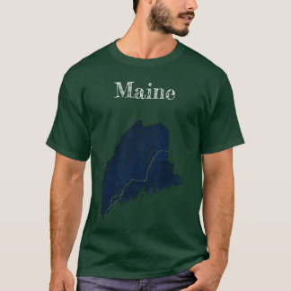 T-shirt Maine Comtés & Interstates