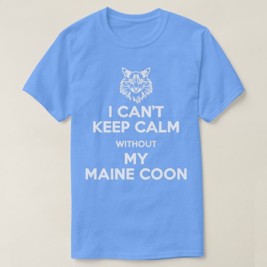 T-shirt Maine Coon (Design devant)