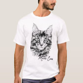 T-shirt Maine Coon (Devant)