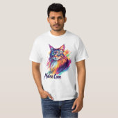 T-shirt Maine Coon (Devant entier)