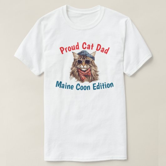 T-shirt Maine Coon Edition (Design devant)