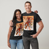 T-shirt maine coon en automne Géant (Unisexe)