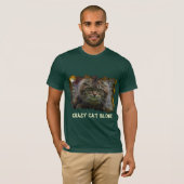 T-shirt Maine Coon Fluffy Kitty Cat-lover Bloke (Homme) Te (Devant entier)