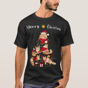 T-shirt Maine Coon Noël Arbre Noël Amoureux des chats