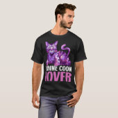 T-shirt Maine Coon pour chat (Devant entier)