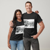 T-shirt Maine États-Unis 2 (Unisexe)