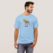 T-shirt Maine Moose (Devant entier)