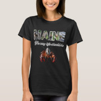 T-shirt Maine Silhouettes - La façon dont la vie d
