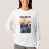 T-shirt MaineSea triche la scène (Devant)