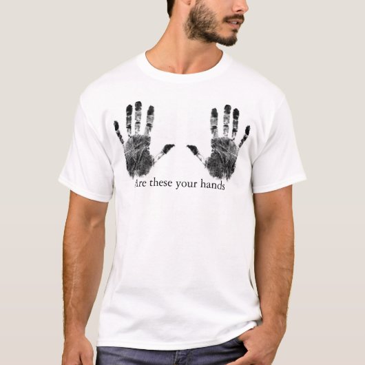 T-shirt mains (Devant)