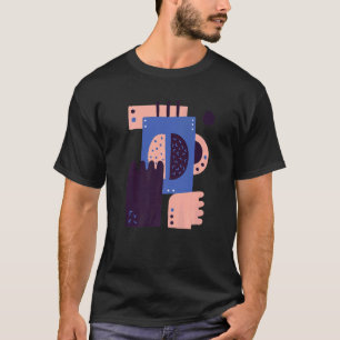 T-shirt Mains Abstraites des symboles surréalistes