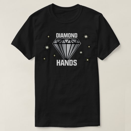 T-shirt Mains de diamant (Design devant)