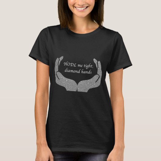 T-shirt Mains de diamant (Devant)
