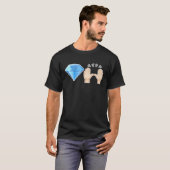 T-shirt Mains de diamant (Devant entier)
