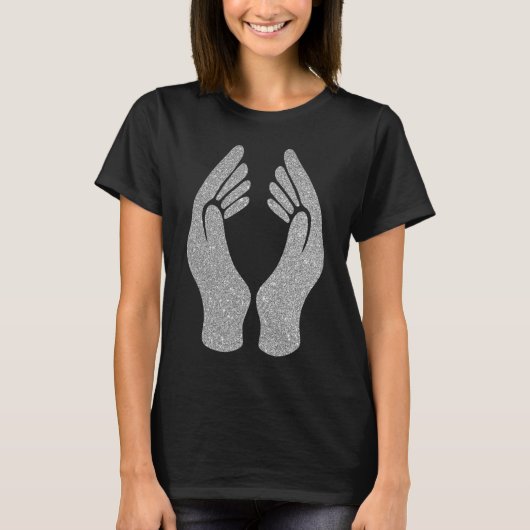 T-shirt Mains de diamant (Devant)