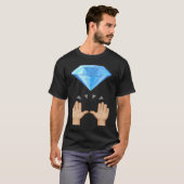 T-shirt Mains de diamant 2 (Devant entier)