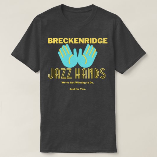 T-shirt Mains de jazz 1 (Design devant)
