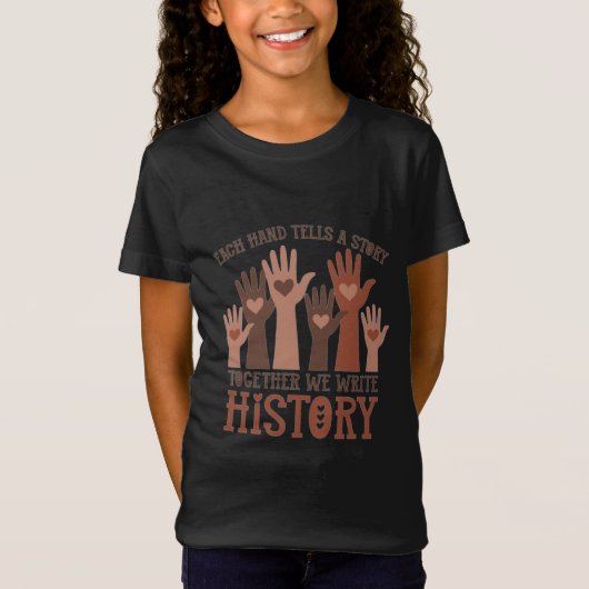 T-Shirt Mains de l'histoire (Devant)