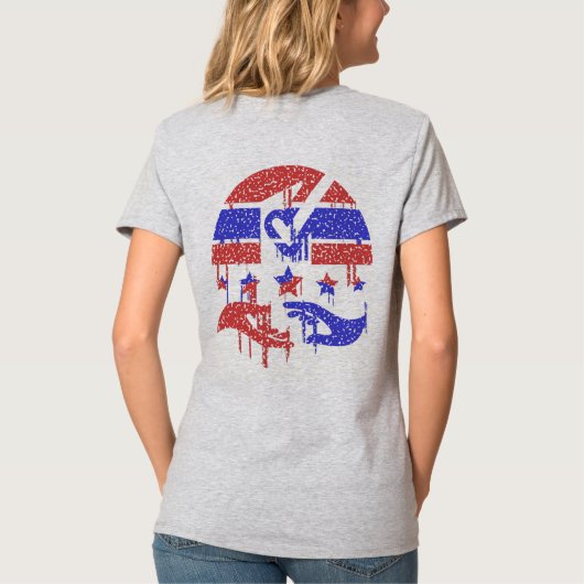 T-shirt Mains de l'unité (Dos)