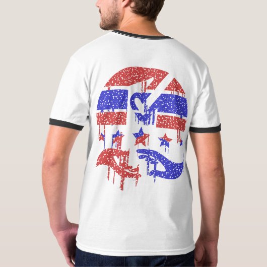 T-shirt Mains de l'unité (Dos)