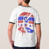 T-shirt Mains de l'unité (Dos entier)