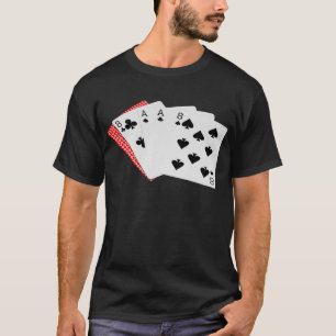 T-shirt Mains de poker - Mains de l'homme mort
