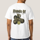 T-shirt Mains Drôle De Mes Pelouses, (Dos)